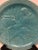 Interesting decorator plate carving of an artist painting his work. Looks like the mid evil era. No defects and the aqua...