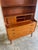 Mid-Century Modern Danish Modern Bookcase With Secretary Desk Johannes Sorth For Sale - Image 3 of 5