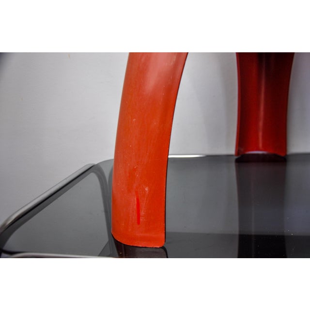 Red Red Elephant Stool from Vilmer, Spain, 1980s For Sale - Image 8 of 10