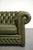 Chesterfield 2.5-seater Sofa in Green Cowhide Leather For Sale - Image 9 of 14