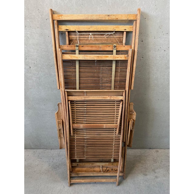 Vintage Lounge Chair in Bamboo For Sale - Image 15 of 18