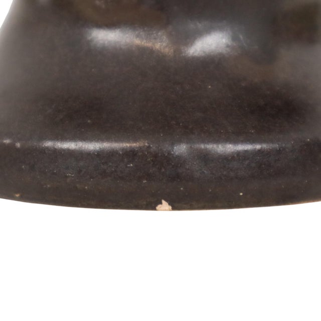 Orange Fat Lava Vase from Walter Gerhards, West Germany, 1950s For Sale - Image 3 of 18