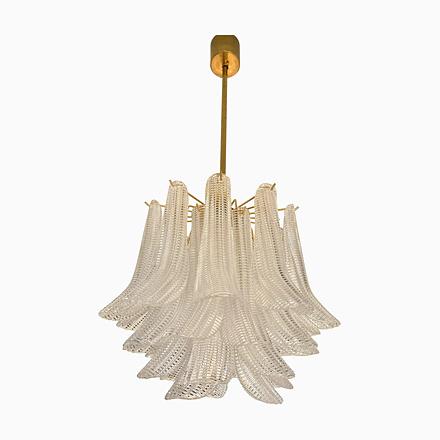 Sella Chandelier with Gold 24k Metal Frame by Simoeng For Sale - Image 9 of 9