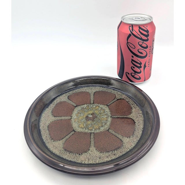 Brown 1970s Mikasa "Dimension Adonis" Dessert / Snack Plates, Set of 4 Salad For Sale - Image 8 of 14