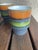 Brutalist Mid20 th Century Brutalist German Pottery WGP Punch Bowl and Cups - 10pcs For Sale - Image 3 of 7