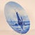 Royal Delft Plate Seascape Wall Plate Blue and White Large Wall Plate Handpainted Coastal Maritime For Sale - Image 10 of 11