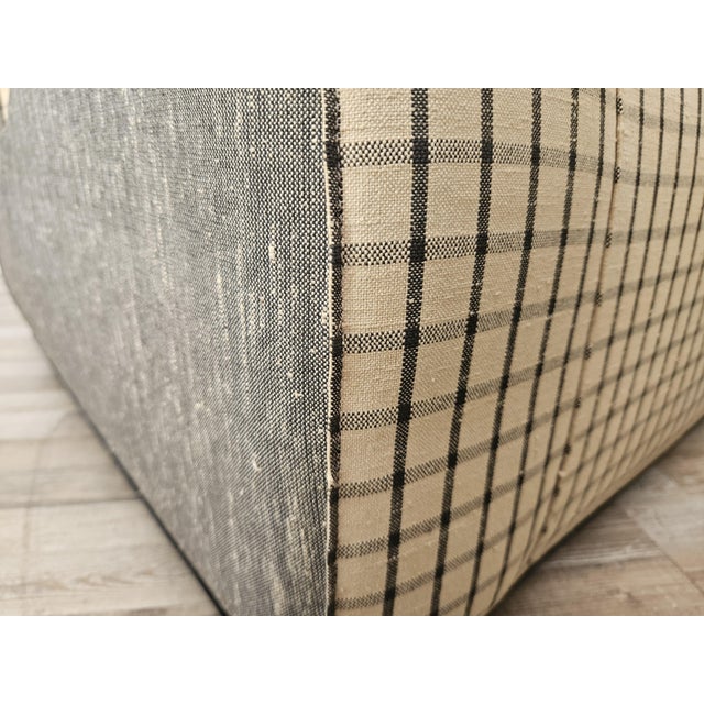 Modular Sofa in Checked Fabric, 1970, Set of 4 For Sale - Image 14 of 18