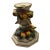 1980s Fitz and Floyd Renaissance Style Holiday Candlestick Holder For Sale