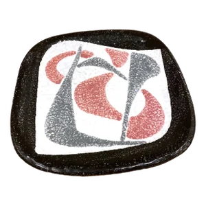 Italian Mid-Century Modern ceramic Plate