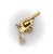 1980s Vintage 14k Gold & Mother-of-Pearl Miniature Gun Pendant or Charm For Sale - Image 5 of 8