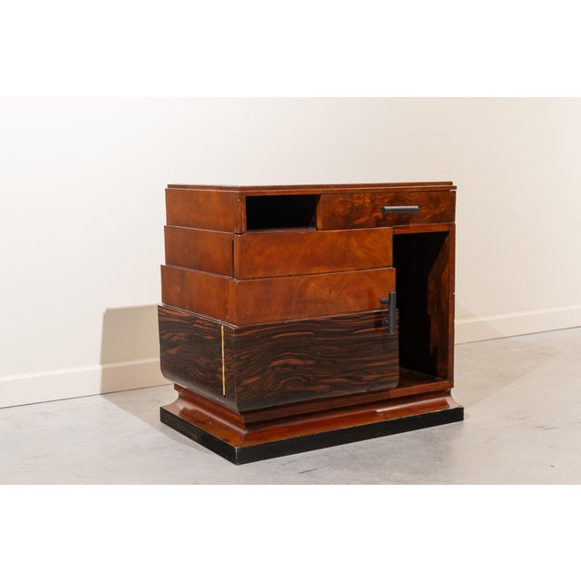 1920s Art Deco Bedside Table, Cervigón, Spain, 1920s For Sale - Image 5 of 12