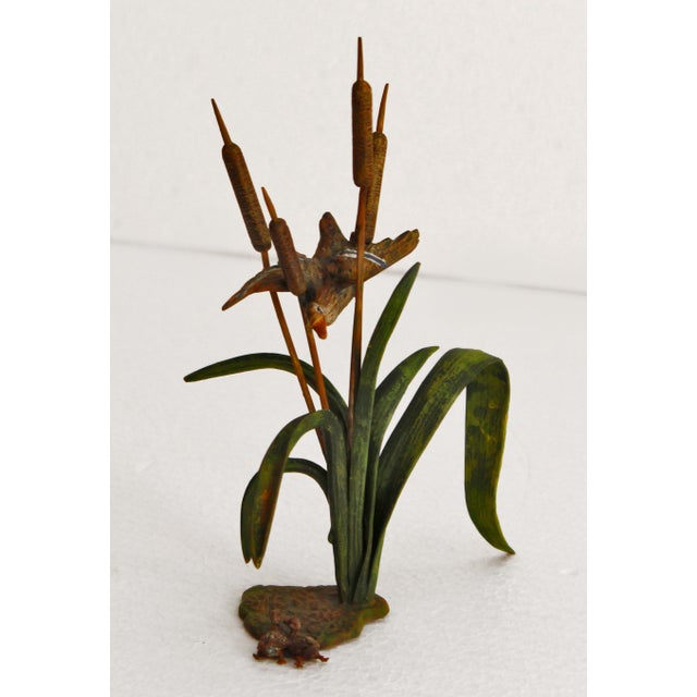 M G W, Wiener Bronze Wild Tents, 1890s, Bronze For Sale - Image 3 of 12