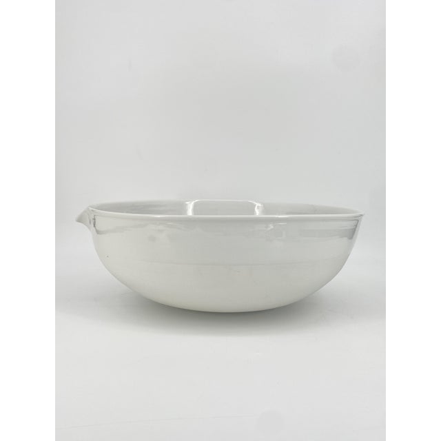 Huge Porcelain Laboratory Basin from Haldenwanger Berlin, Germany, 1950s For Sale - Image 6 of 15