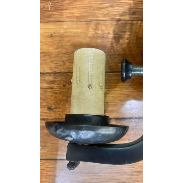 1990s Rejuvenation Metal Sconces - A Pair For Sale In Boston - Image 6 of 7