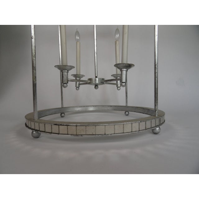 Mirrored Birdcage Chandelier For Sale - Image 4 of 7