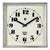 Vintage Industrial Square Wall Clock from Rodopa Chepelare, 1960s For Sale