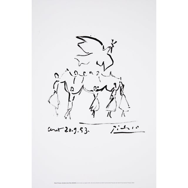 Pablo Picasso, Sardane de la paix, Lithograph For Sale