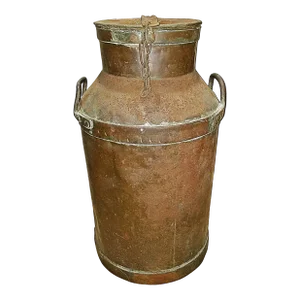 Original Early 20th Century MIlk Jug Can