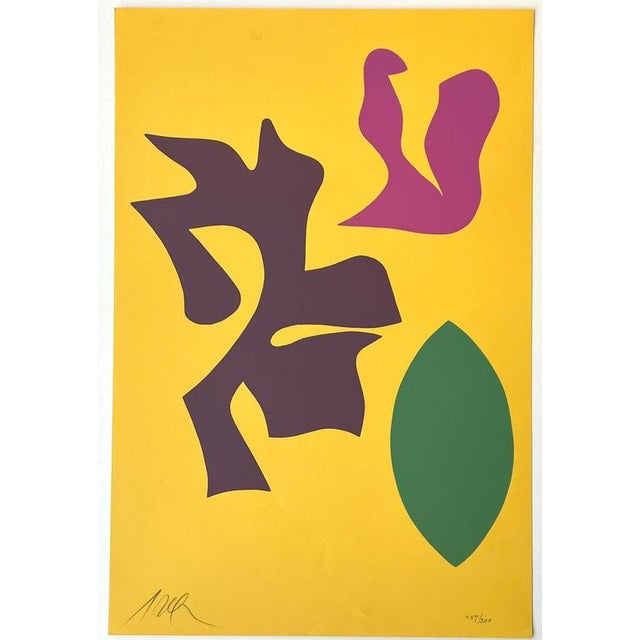 1960s Jean Arp, Documenta Geigy Das Unbehagen Der Kunst Planche VII, 20th Century For Sale - Image 5 of 7