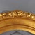 Late 19th Century Oversized 46" Antique Victorian First Finish Gilt Wood Oval Frame C1890 For Sale - Image 5 of 8