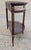Authentic Late 19th-Century French Demilune Curio Cabinet in Mahogany With Ormolu Mounts, C. 1890 For Sale - Image 9 of 17