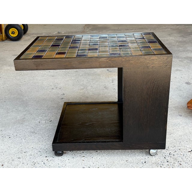 Mid-Century Modern Midcentury Modern Danish Side Table, 1960s For Sale - Image 3 of 7