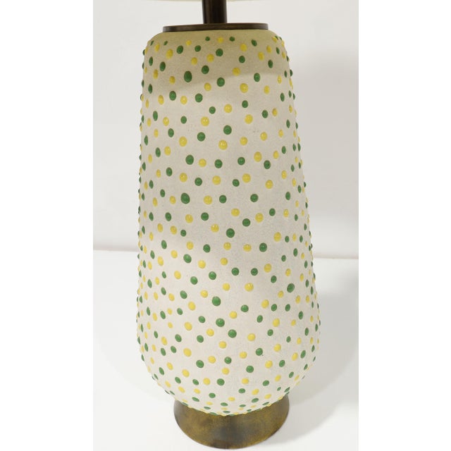 1950s 1950s Mid Century Modern Table Lamps Signed - a Pair For Sale - Image 5 of 8