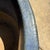 Rare Mid Century Modern Blue Speckled Gainey Planter Pot W Damage Vintage MCM For Sale In Palm Springs - Image 6 of 8