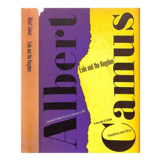 "Exile and the Kingdom" 1958 Camus, Albert For Sale