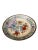 1960s Hand Painted Vintage Brass Porelain Ware Plate Decorated in Hong Kong For Sale - Image 4 of 5