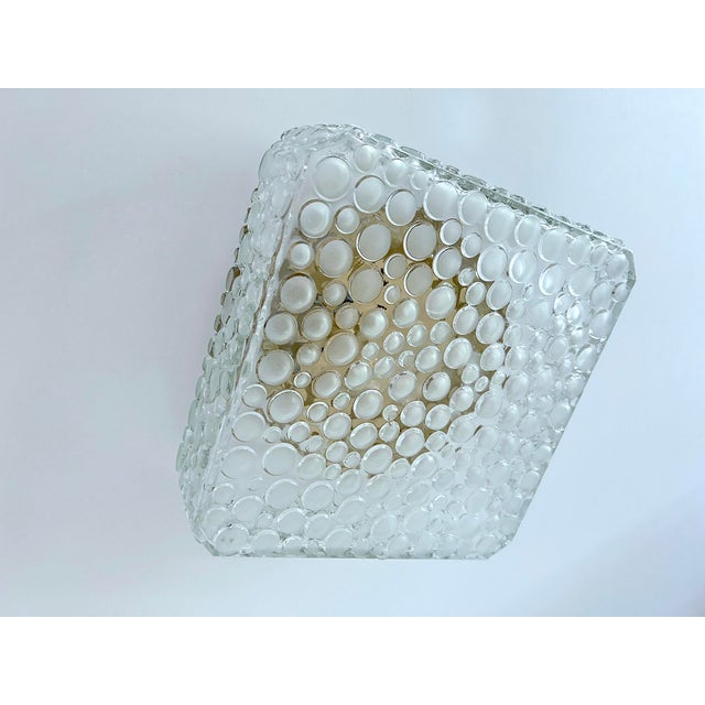Vintage Bubble Glass Flush Mount from Erco, 1970s For Sale - Image 9 of 16