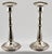 Fine Quality Vintage Mid 1900s Retro Art Deco Sterling Silver Candlesticks by Alvin Silver Company - Matching Pair For Sale - Image 9 of 18