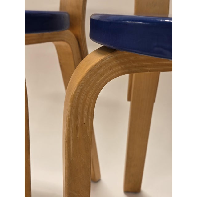 Model Chairs 65 by Alvar Aalto for Artek, Finland, 1960s, Set of 4 For Sale - Image 17 of 18