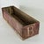 American Primitive Folk Art Hand Constructed & Painted Wooden Trough/Box With Initials on It For Sale - Image 3 of 11