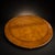 Vintage Burl Wood Round Pedestal Dining Table With Inlaid Top For Sale - Image 4 of 6