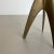 1970s Brutalist German Sculptural Tripod Candleholder in Brass, 1970s For Sale - Image 5 of 16