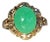 The Wyevale: Ladies 14K Ring set with 4.57 CT Jadeite For Sale