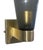 Set of Four Gray Murano Glass Impero Sconces, Italy, 1980's. For Sale - Image 4 of 8