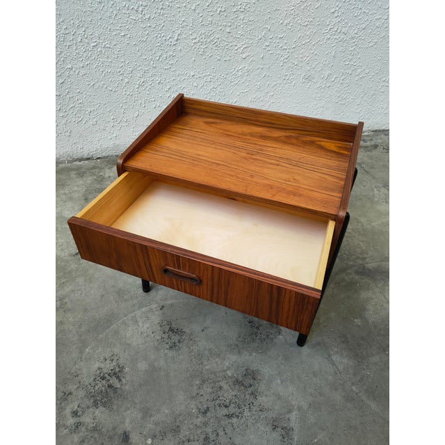 Mid-Century Modern Mid-Century Modern Rosewood Nightstand, 1970 For Sale - Image 3 of 6