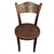 Victorian sculpted oak side chair with a carved Backrest by Jacob & Josef Kohn featuring an elegant, sculptural frame...
