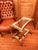Hollywood Regency Bar Cart in Brass, 1950s For Sale - Image 13 of 15