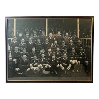 Vintage 1926 Rugby Team Photogtaph of England vs Scotland For Sale