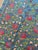 Blue Silk Suzani Wall Decor With Red Pomegranates For Sale - Image 9 of 10