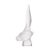 Vintage French Lalique figural frosted crystal bird, circa 1960-70. This small figural frosted crystal bird features tail...