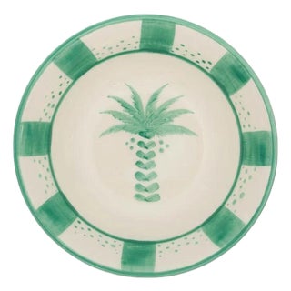 Johanna Ortiz Antique Aqua Palma Real Bowl, Set of 2 For Sale