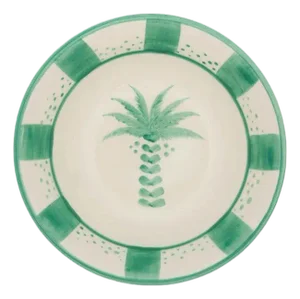 Johanna Ortiz Antique Aqua Palma Real Bowl, Set of 2