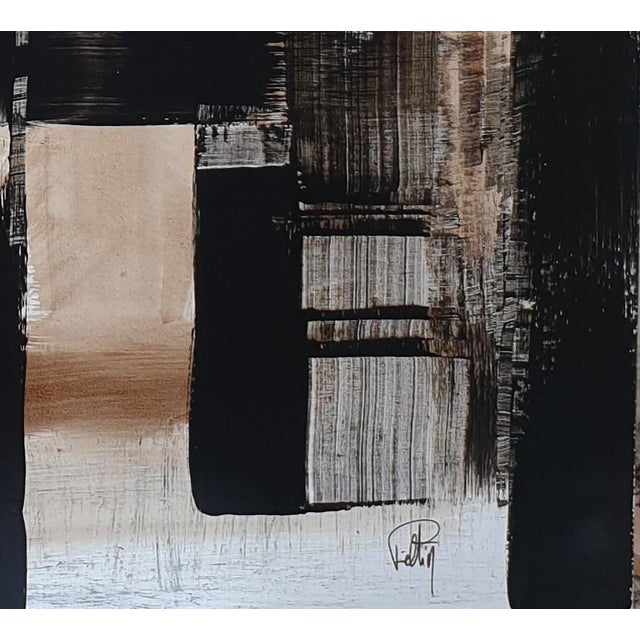 Christian Feltin, Transparency, Acrylic on Canvas For Sale - Image 4 of 4