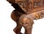 Chinese Vintage Opera Scenery Lion Heads Carving Long Altar Console Table For Sale - Image 10 of 14