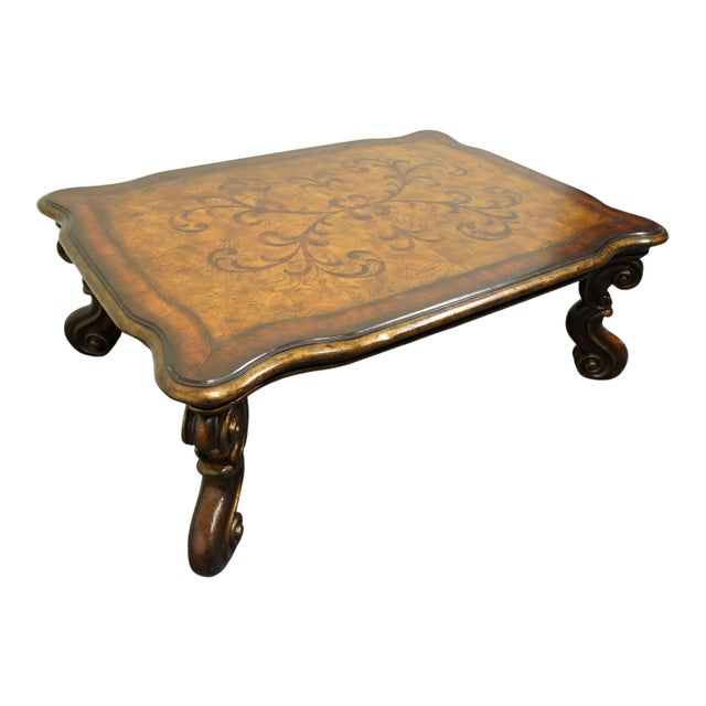 HOOKER FURNITURE Italian Provincial 56″ Accent Coffee Table 698-80-110 20" High 56" Wide 40" Deep We specialize in high...