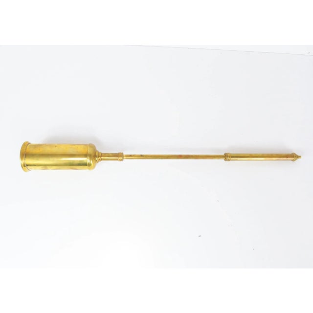 Antique Telescopic Brass Fireplace Brush / Broom by Benton & Stone Made in England For Sale - Image 10 of 10